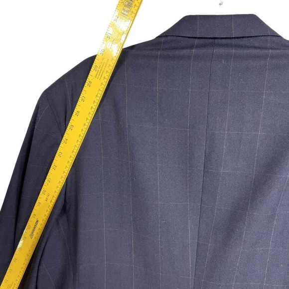 Polo University Club Ralph Lauren Mens 42L 40x Wool Suit Windowpane Quiet Luxury - Picture 6 of 16